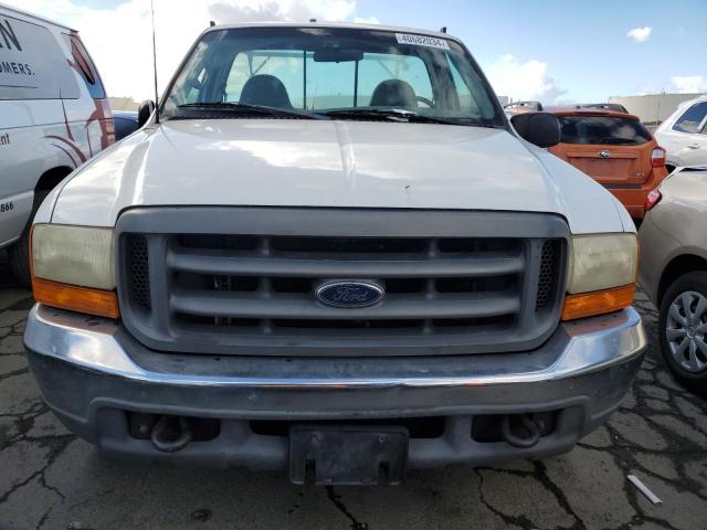 1FTNF20L51EA37740 - 2001 FORD F250 SUPER DUTY WHITE photo 5