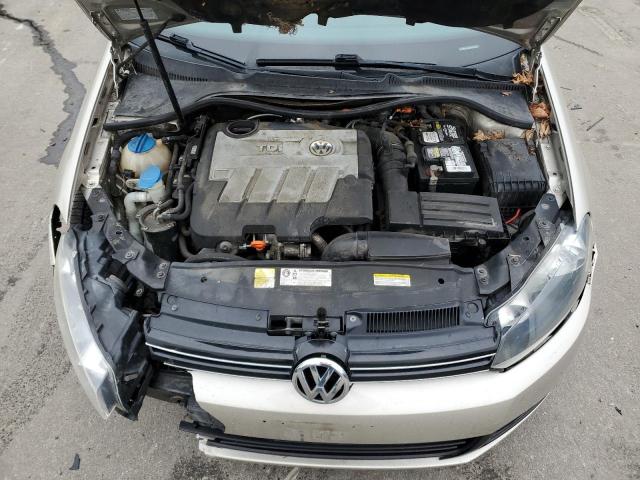 3VWPL7AJ9DM687887 - 2013 VOLKSWAGEN JETTA TDI GOLD photo 11