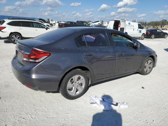 19XFB2E59FE060864 - 2015 HONDA CIVIC LX GRAY photo 3