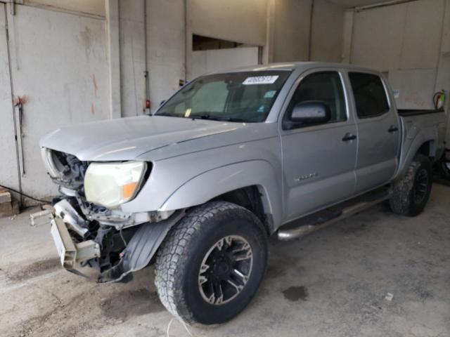 5TELU42N05Z060403 - 2005 TOYOTA TACOMA DOUBLE CAB 银色 照片 1
