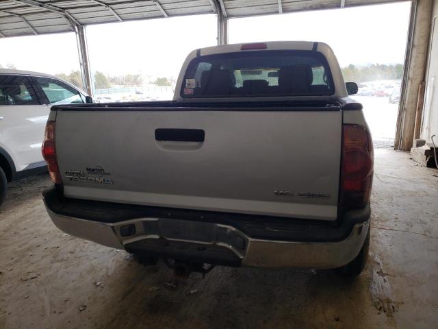 5TELU42N05Z060403 - 2005 TOYOTA TACOMA DOUBLE CAB 银色 照片 6