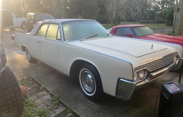 2Y86H402764 - 1961 LINCOLN CONTINENTL WHITE photo 1
