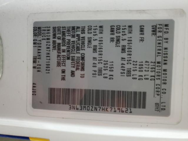 3N63M0ZN7HK719621 - 2017 CHEVROLET CITY EXPRE LT 双色 照片 13