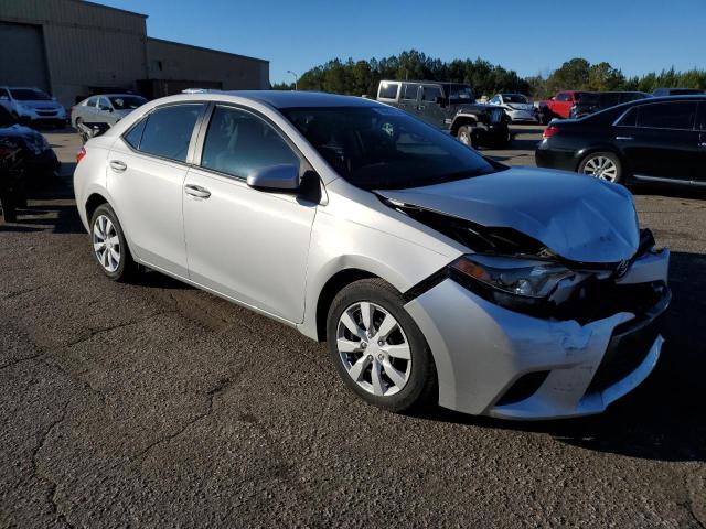 2T1BURHE7GC635198 - 2016 TOYOTA COROLLA L SILVER photo 4