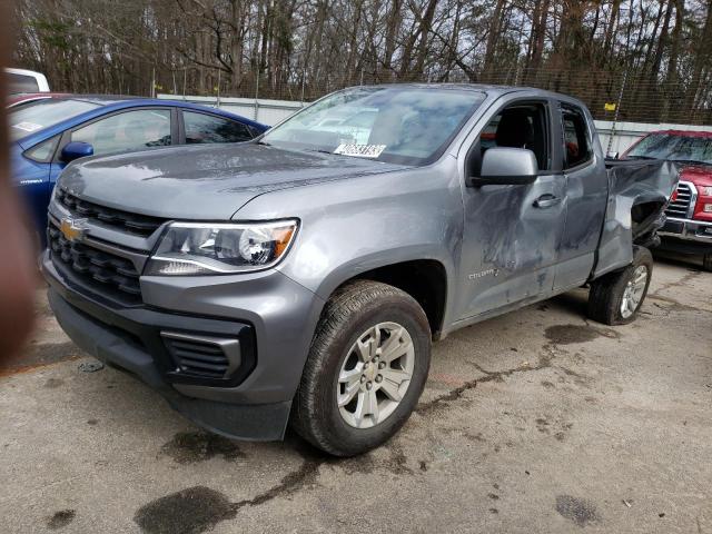1GCHSCEA7N1157509 - 2022 CHEVROLET COLORADO L GRAY photo 1