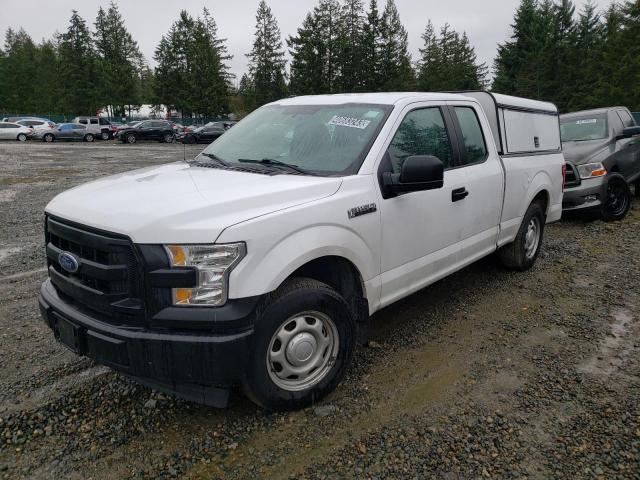 1FTEX1C89HKD34200 - 2017 FORD F150 SUPER CAB WHITE photo 1