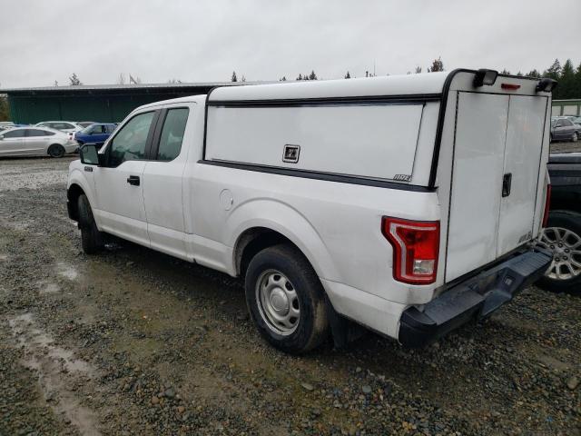 1FTEX1C89HKD34200 - 2017 FORD F150 SUPER CAB WHITE photo 2