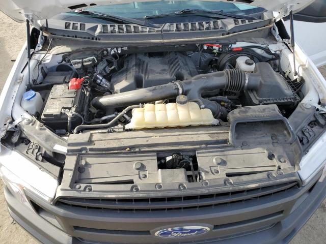 1FTEX1C48KKE83363 - 2019 FORD F150 SUPER CAB WHITE photo 11