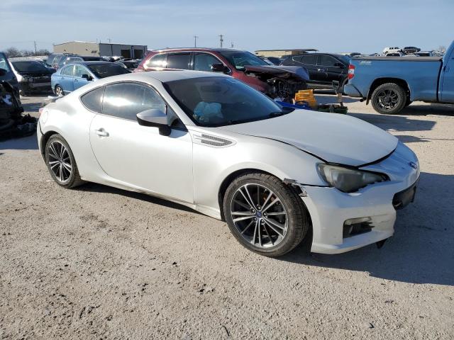 JF1ZCAC17D1613585 - 2013 SUBARU BRZ 2.0 LIMITED WHITE photo 4