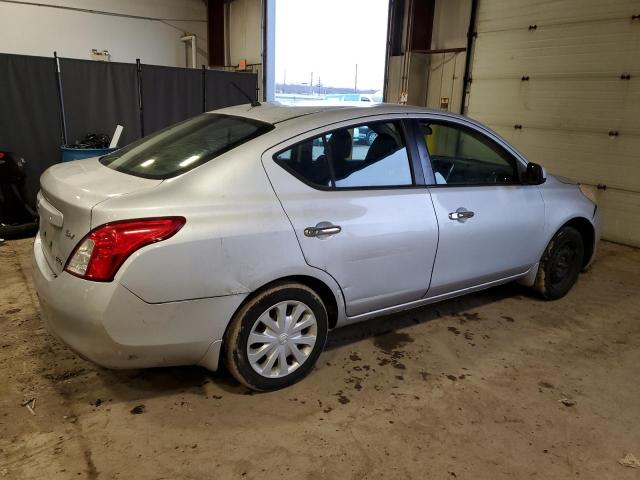 3N1CN7AP5CL849778 - 2012 NISSAN VERSA S SILVER photo 3