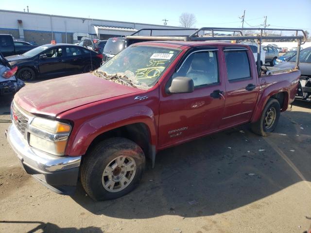 1GTDS136548154518 - 2004 GMC CANYON RED photo 1
