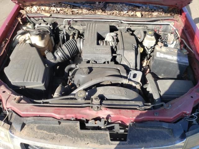 1GTDS136548154518 - 2004 GMC CANYON RED photo 11