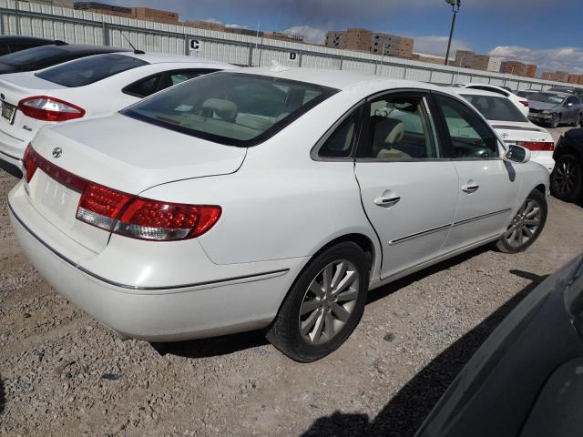 KMHFC46D19A348900 - 2009 HYUNDAI AZERA GLS WHITE photo 3