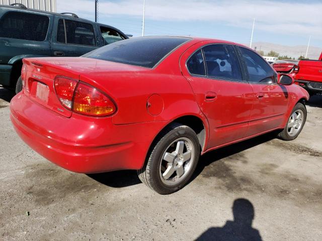 1G3NF52EXXC371010 - 1999 OLDSMOBILE ALERO GLS RED photo 3