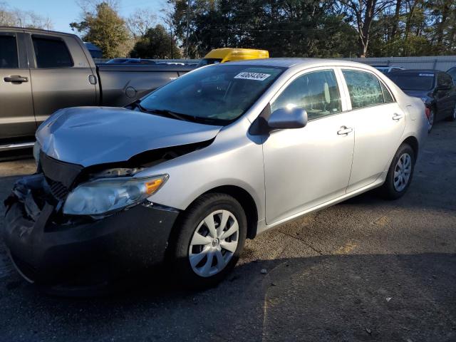 1NXBU4EE7AZ277890 - 2010 TOYOTA COROLLA BASE SILVER photo 1