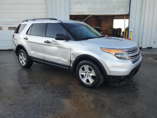 1FM5K7B85EGB23654 - 2014 FORD EXPLORER SILVER photo 4