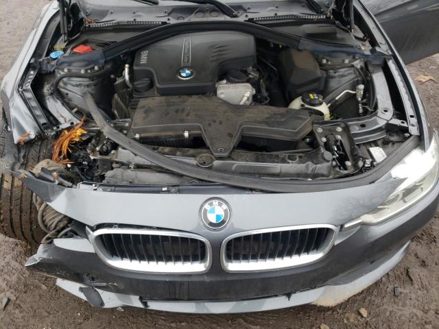 WBA8A3C54JK763781 - 2018 BMW 320 XI CHARCOAL photo 11