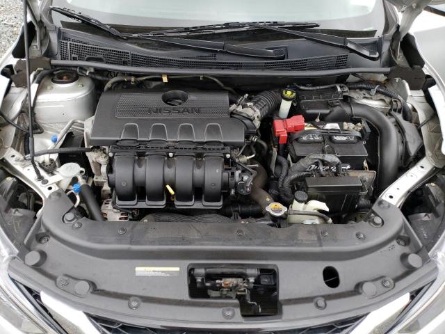 3N1AB7AP3HY262974 - 2017 NISSAN SENTRA S SILVER photo 11