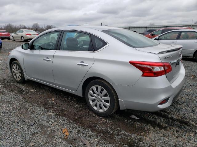 3N1AB7AP3HY262974 - 2017 NISSAN SENTRA S SILVER photo 2