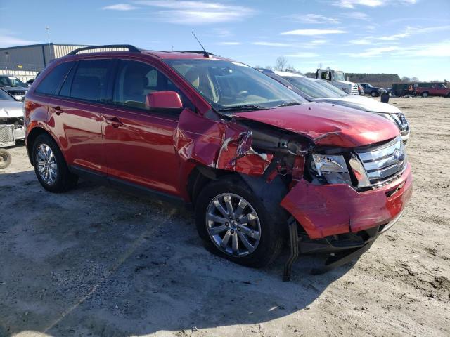 2FMDK39C07BA94170 - 2007 FORD EDGE SEL PLUS RED photo 4