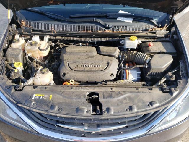 2C4RC1N77HR656823 - 2017 CHRYSLER PACIFICA EHYBRID PLATINUM GRAY photo 12