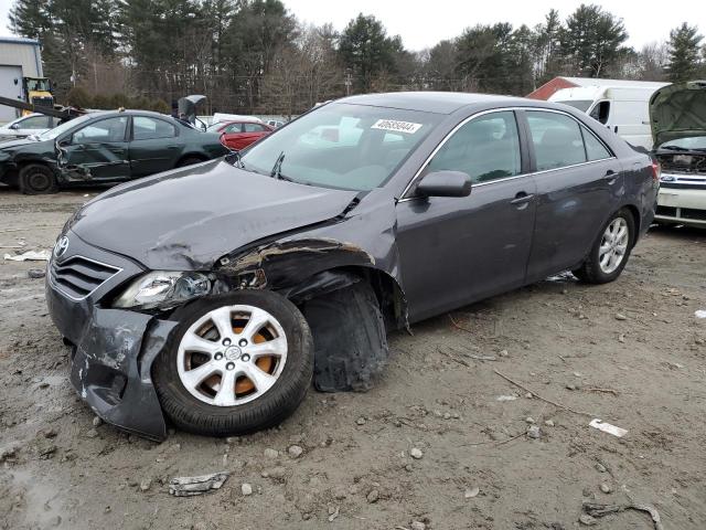 4T4BF3EKXBR159480 - 2011 TOYOTA CAMRY BASE GRAY photo 1