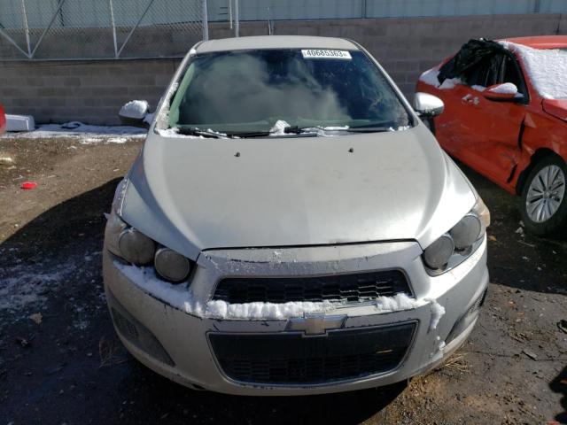 1G1JA5SH2C4135066 - 2012 CHEVROLET SONIC LS 银色 照片 5