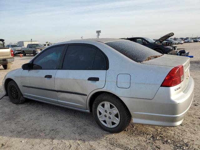 2HGES16314H592776 - 2004 HONDA CIVIC DX VP SILVER photo 2