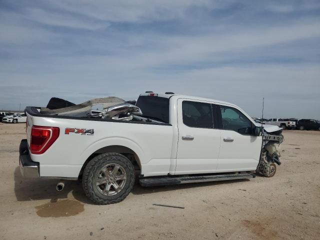 1FTFW1E83MFC81615 - 2021 FORD F150 SUPERCREW WHITE photo 3