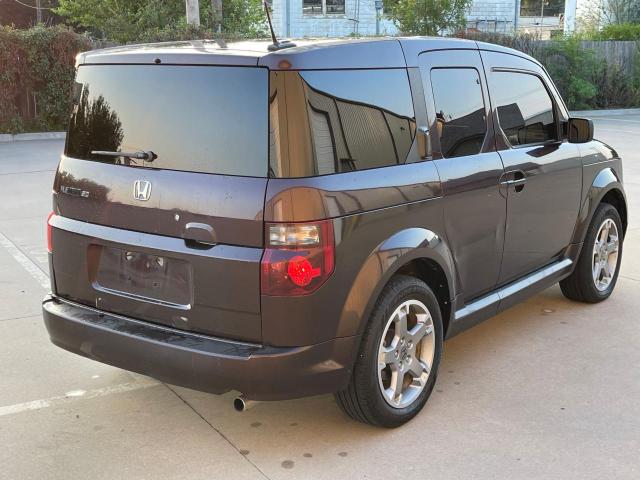 5J6YH18947L008576 - 2007 HONDA ELEMENT SC PURPLE photo 4