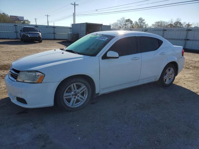 1C3CDZCB7CN196243 - 2012 DODGE AVENGER SXT WHITE photo 1