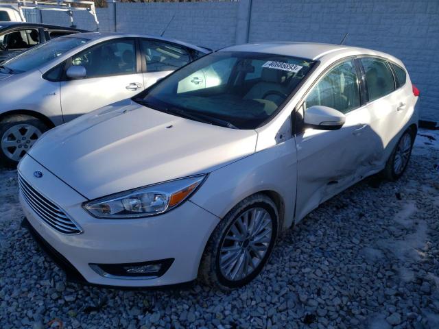 1FADP3N25GL312208 - 2016 FORD FOCUS TITANIUM WHITE photo 1