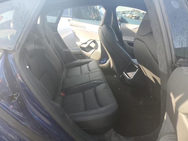 5YJSA1E60MF436332 - 2021 TESLA MODEL S Կապույտ լուսանկար 10