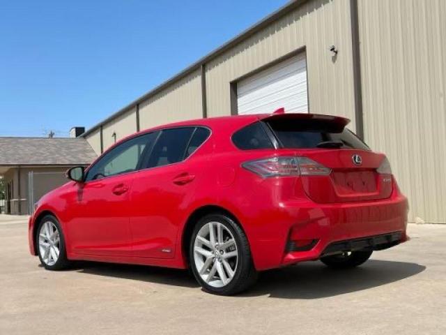 JTHKD5BH8E2177144 - 2014 LEXUS CT 200 RED photo 3