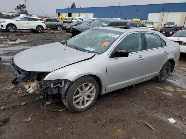 3FAHP0JGXAR216133 - 2010 FORD FUSION SEL SILVER photo 1