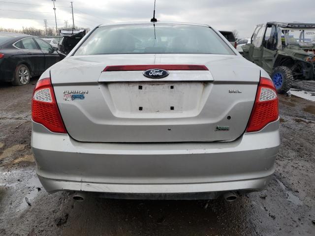 3FAHP0JGXAR216133 - 2010 FORD FUSION SEL SILVER photo 6