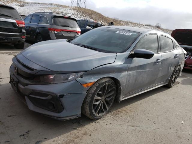 SHHFK7H43MU212532 - 2021 HONDA CIVIC SPORT 灰色 照片 1