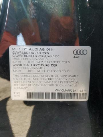 WA1CMAFP3EA119314 - 2014 AUDI Q5 TDI PREMIUM PLUS BLACK photo 13