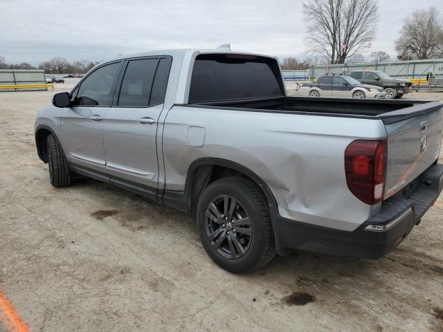 5FPYK3F12KB037657 - 2019 HONDA RIDGELINE SPORT SILVER photo 2