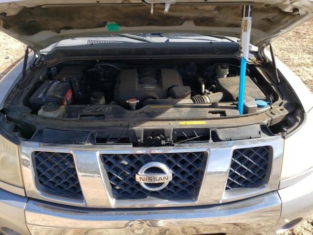 1N6AA07B05N580091 - 2005 NISSAN TITAN XE SILVER photo 11