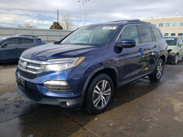 2016 HONDA PILOT EXL, 