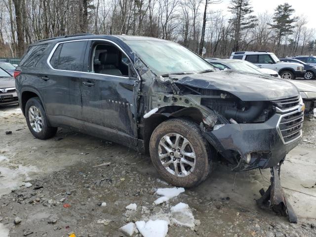 1GNEVHKW0KJ154963 - 2019 CHEVROLET TRAVERSE LT BLACK photo 4