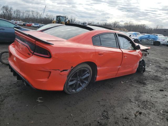 2C3CDXCT6MH656225 - 2021 DODGE CHARGER R/T ORANGE photo 3