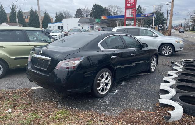 1N4AA5AP9DC811235 - 2013 NISSAN MAXIMA S BLACK photo 4