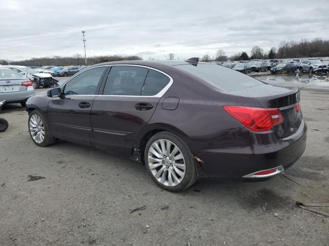 JH4KC1F52EC003835 - 2014 ACURA RLX TECH BURGUNDY photo 2