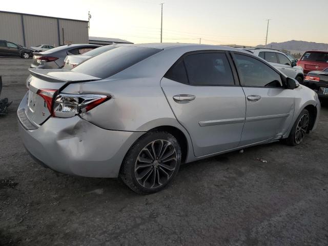 2T1BURHE9EC110673 - 2014 TOYOTA COROLLA L SILVER photo 3