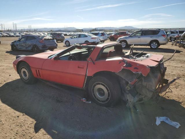 1G1YY0782F5125674 - 1985 CHEVROLET CORVETTE RED photo 2