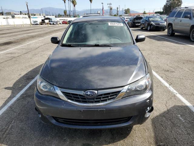 JF1GH61628G814009 - 2008 SUBARU IMPREZA 2.5I GRAY photo 5