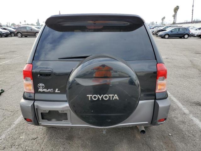 JTEGH20V310011523 - 2001 TOYOTA RAV4 BLACK photo 6