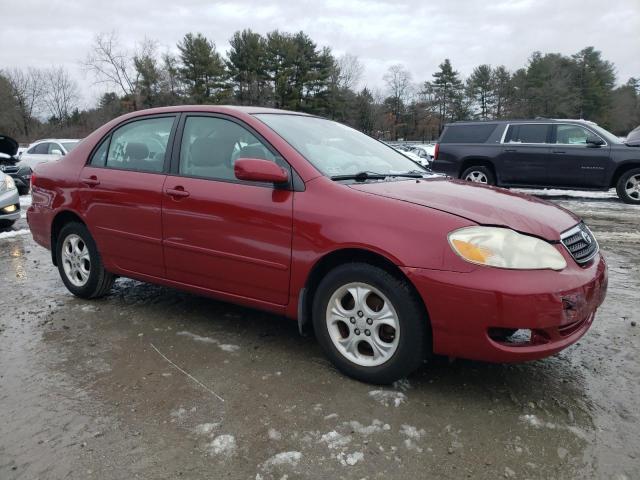 2T1BR32E26C585090 - 2006 TOYOTA COROLLA CE RED photo 4